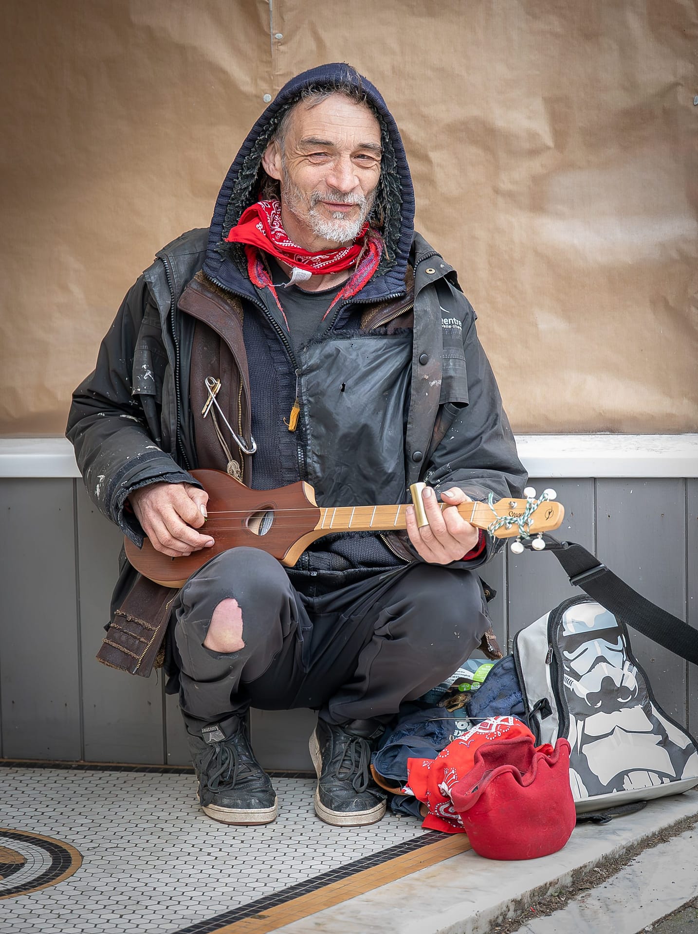 DPI Portrait 3rd  place -  The Merlin Player. - Lee Mitchel